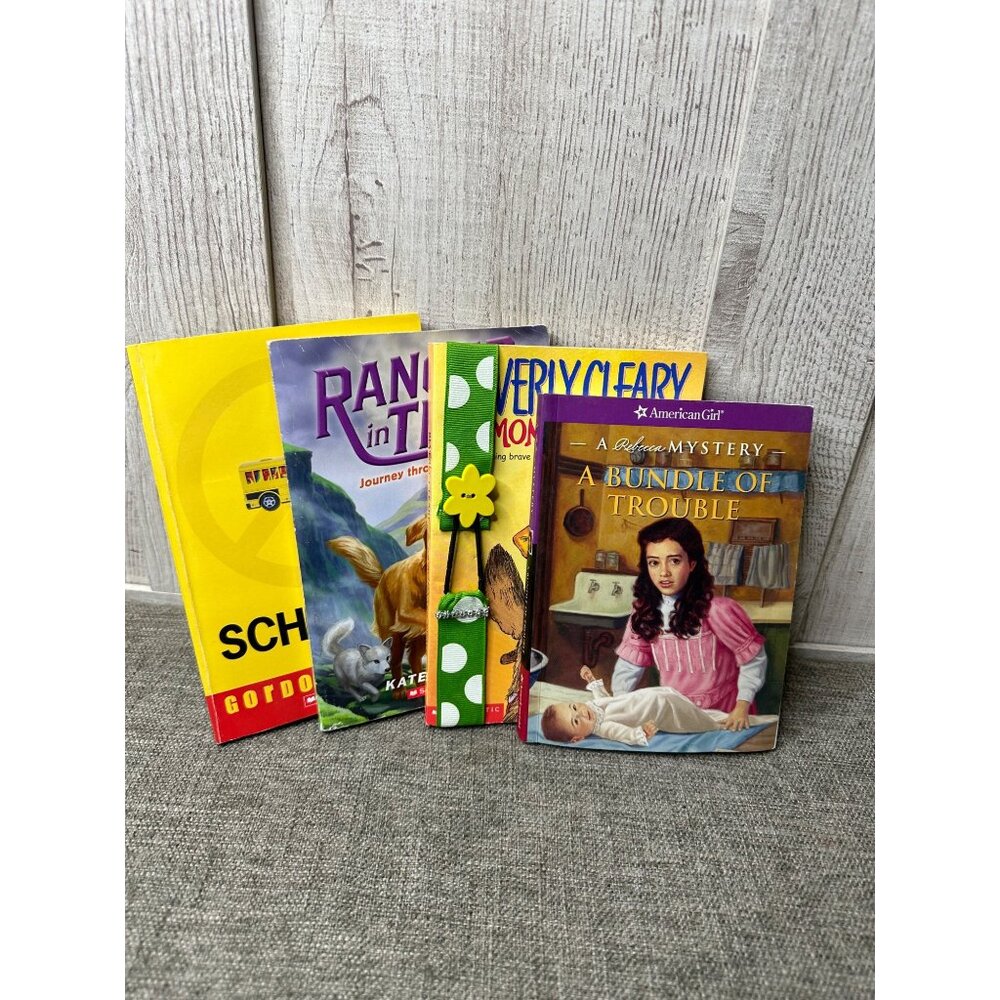 Set Of 4 Childrens Paperback Books American Girl Ramona and More